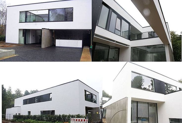 ventanas modernas en aluminio y vidrio