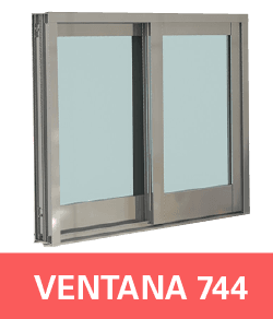 ventana 744 ventanas modernas en aluminio y vidrio